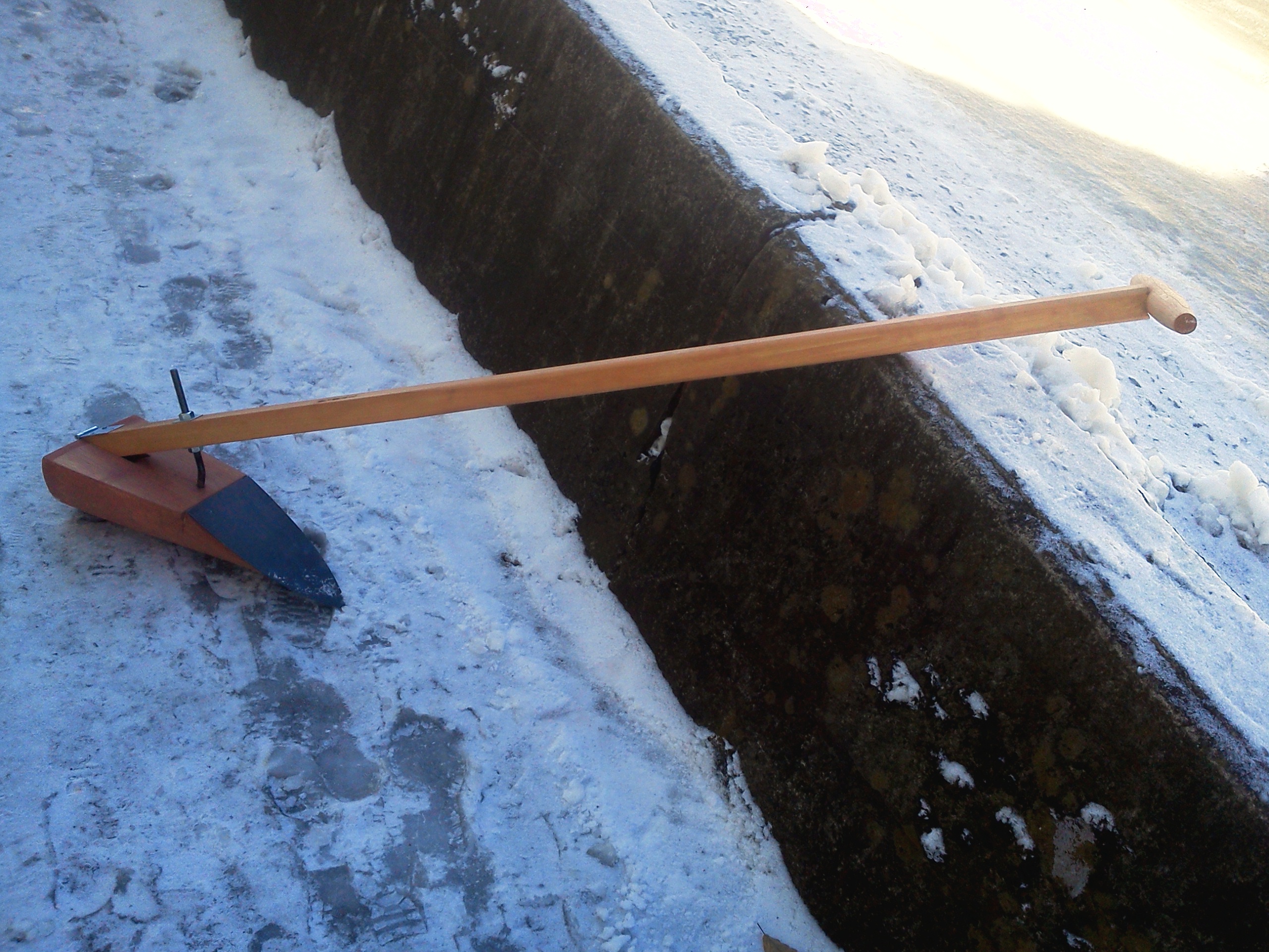 鍛冶屋さんに農具を作ってもらう。「さく引き」 | あさひや農場